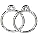 Swing Set Stuff Aluminum Round Trapeze Rings Pair with SSS Logo Sticker