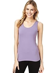 Fairtrade Cotton Rich Scoop Neck Vest with Stay New™