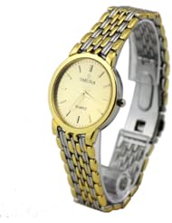 HACBIWA Steel Quartz Watch Women Men Lady Girl Analog Steel Strap Watch