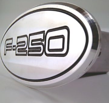 Trailer Hitch Cover Tow Plug Ford F-250 Custom CNC Machined Aluminum 6061 Made in the USA