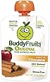 Buddy Fruits Pure Blended Fruit To Go, Apple and Cinnamon, 3.2-Ounce Packages (Pack of 18)