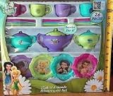 Disney Fairies Tinker Bell & Friends Tea Set 26 pieces Service for 4