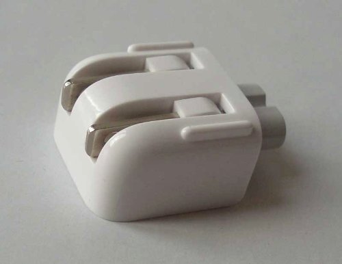 Apple Mac Ac Power Adapter US wall plug duck head for iBook iPhone iPod; P/N M8482 A1036 A1021 A1184 A1172 A1003 922-7097 922-5863