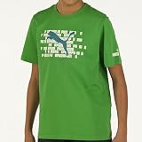 Puma T-Shirt Letter Graphic Jeune Vert Moyen