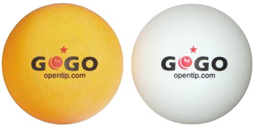 1 Bag (144 balls) GOGO 1-Star 40mm Table Tennis Ball, Price for 1 Gross, Ping Pong Ball