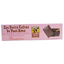 Les Petits Calins with Tangerine - Chocolate Coated Cookies with Mandarine Filling