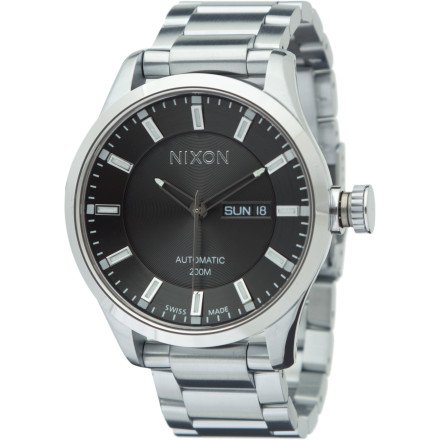 Nixon Automatic Watch Men s Black One Size