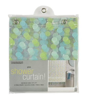 Buy INTERDESIGN GLEE DESIGN SHOWER CURTAIN (InterDesign Showers, Plumbing, Bathtubs Showers & Saunas, Showers, Modules & Installation Kits)