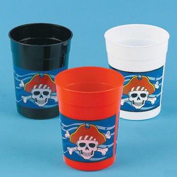 Plastic Pirate Cups