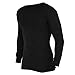 Floso® Mens Thermal Underwear Long Sleeve Vest Top (Viscose Premium Range)