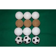12 Kickerb�lle 4x3 St�ck im Sortiment