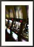 Slot Machines, Luxor Casino, Las Vegas, Nevada, USA Framed Photographic Poster Print by Walter Bibikow, 21x29