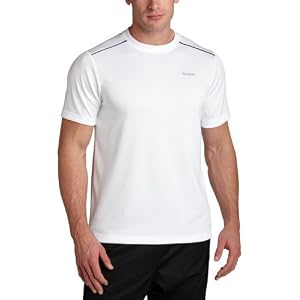 Reebok Men's Play Dry Crew Short Sleeve Tee