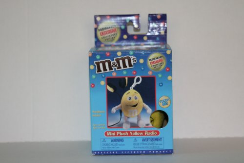 Childrens Toyshop  Toys : M&M's Mini Plush Yellow Radio