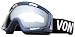 Sporting Goods : Von Zipper Feenom Snowboard Goggles - Navy Frame - Smoke Grey Chrome Lens
