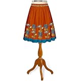 Floral Embroidered Skirt (Petite, Tall & Misses Sizes XS-3X)
