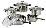9PC S S COOKWARE SET