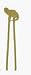 BRONTOSAURUS DINO STICK by Hog Wild