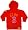 Elmo Hoodie 12 to 18 Months Strawberry