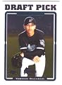 2005 Topps Chrome 470 Yorman Bazardo (Baseball Cards) (RC - Rookie Card)