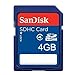 SanDisk 4GB SDHC card