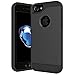 iPhone 7 Case, LK [Gladiator Series] Shock Absorption Hybrid Armor Defender Protective Case Cover for Apple iPhone 7 (JET Black)