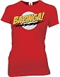 Big Bang Theory Bazinga! Juniors Girly T-Shirt
