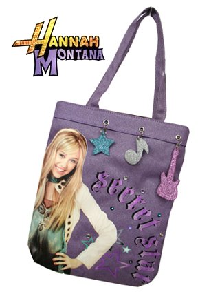 Hannah Montana Music Guitar Star Handbag/ Tode Bag/ Purse