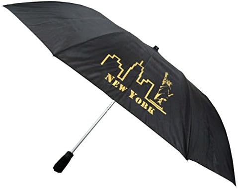 Compact Folding Automatic New York Sightseeing Umbrella