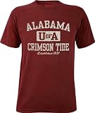 Alabama Crimson Tide Established Pigment Dye T-Shirt