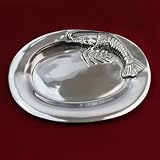 Pewter Shrimp Serving Tray