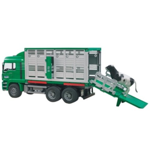 Buy Bruder 02749 - MAN Tiertransporter LKW online at Discounted New and Used prices. Delivered to your door with Off-The-Bookshelf.