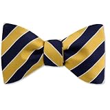 Scoula Freestyle Bowtie by Enrico Pardini - Navy blue Silk
