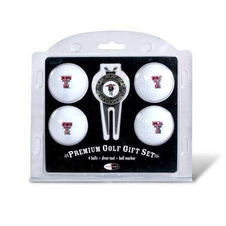 Texas Tech Red Raiders Ncaa 4 Team Logo Golf Ball Divot Tool Set