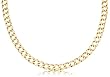 Yellow Gold Ultra Light Curb Link Men's Chain