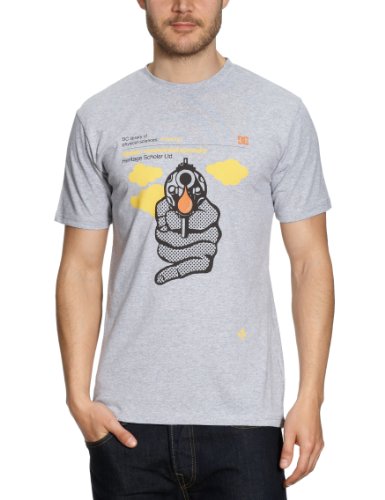 DC Shoes Herren T-Shirt Violence EU, Heather Grey, L Preisvergleich