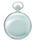 Charles-Hubert, Paris Satin Finish Quartz Pocket Watch