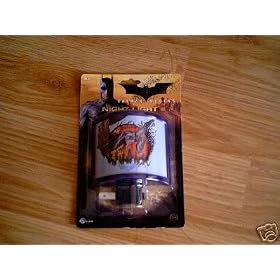 Batman Begins Night Light Boys Blue by Batman and Robin