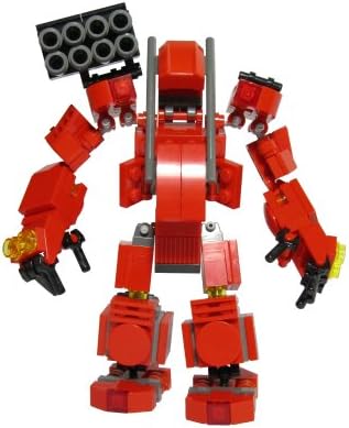 Custom LEGO Mech Hard Suit Kit - Red