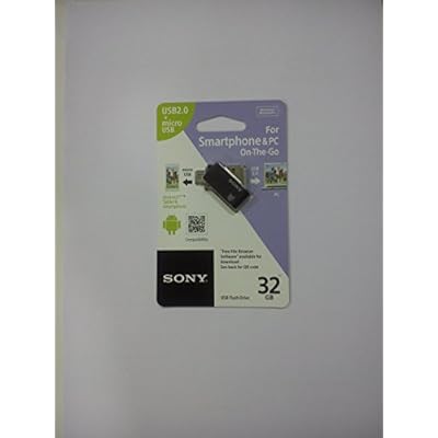 Sony USM32SA2/B 32 GB USB Flash Drive (Black)