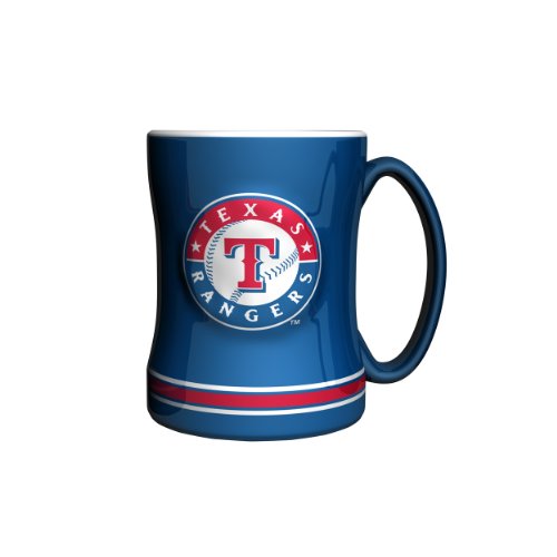 MLB Texas Rangers Boelter Boxed Relief Sculpted Mug