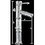 New Chrome Bamboo Vessel Sink Faucet Bathroom Faucet