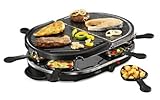 Princess 162250 3-in-1 Multifunktionsgrill, Raclette und heißer Stein