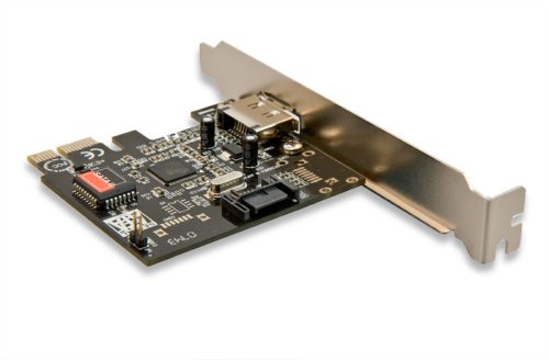 Syba SD-SA2PEX-1E1I PCIe 1x Internal SATA2 Port and 1x e-SATA Port with SIL3132 Chipset