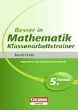 Produkt-Bild: Besser in der Sekundarstufe I - Mathematik - Realschule: Klassenarbeitstrainer: 5. Schuljahr - &Uuml;bungsbuch mit separatem L&ouml;sungsheft (24 S.)