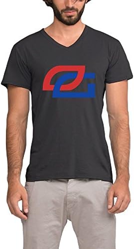 Men OpTic Gaming USA Logo V-Neck Tee Shirts
