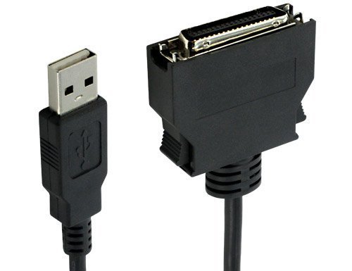 USB to Mini Centronics Cable, 5 ft. Model: SW-7383 (Electronics Consumer Store)