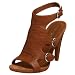 Nine West Women's Sulliban T-Strap Sandal,Lt Brown,7.5 M US