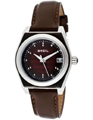 Womens Escape Brown Dial Brown Genuine Leather