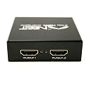 Neet&reg; - 2 Way HDMI SPLITTER BOX 1x2 Port (1 input 2 output) - Active Amplifier -1080p Full HD - Display HD on 2 TVs - ** 3D ENABLED ** - Free Shipping